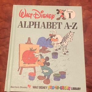 Walt Disney Alphabet A-Z Book